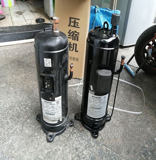 淮上中央空调压缩机的更换维修
